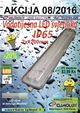 AKCIJA 08-2016 LED vodotijesna svjetiljka IP65